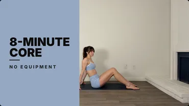 The 8-MINUTE CORE intro in the Block style.