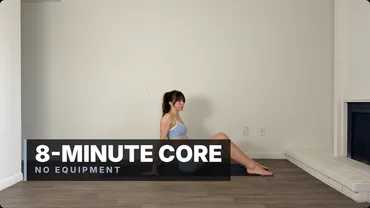 The 8-MINUTE CORE intro in the Lower third style.